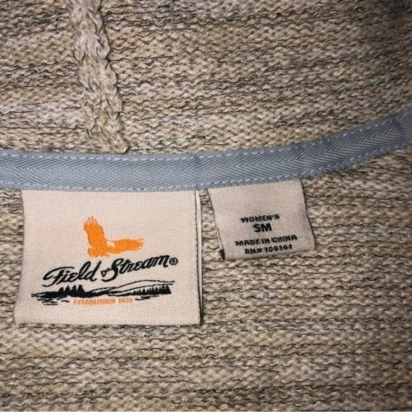 Field & Stream Open Cascading Cardigan Small Medium - Picture 3 of 9